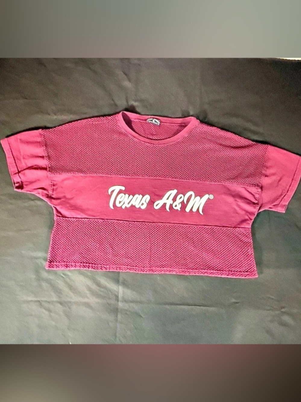 Texas A & M mesh spirit shirt